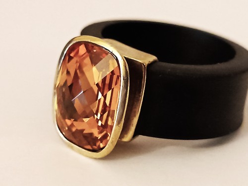 Ring silber kautschuk - silber,