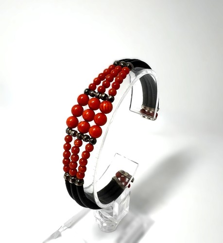 Vintage korallen armband - korallen,