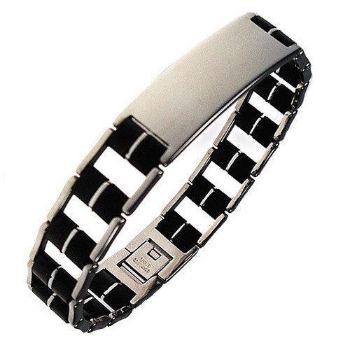 Elegantes edelstahl armband - edelstahl,