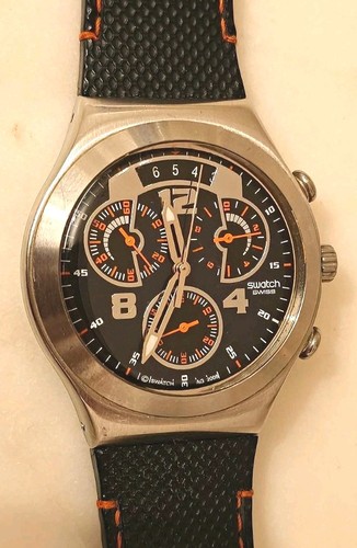 Swatch irony chronograph - chronograph, quarz