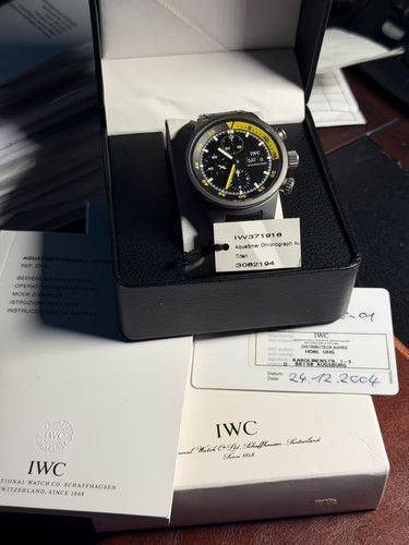 Iwc aquatimer chronograph - iwc,
